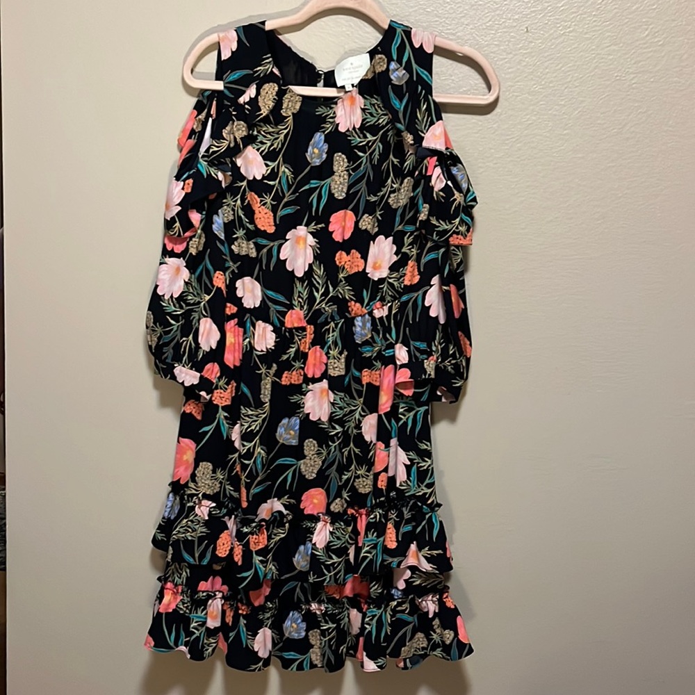 Kate Spade Black Floral Dress